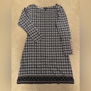 Hatley Black and White Patterned Dress